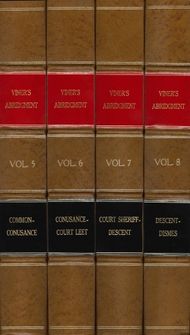 Viner's Abridgment