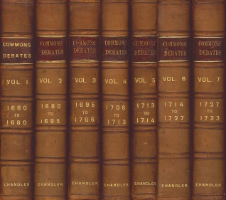The History and Proceedings of the House of Commons