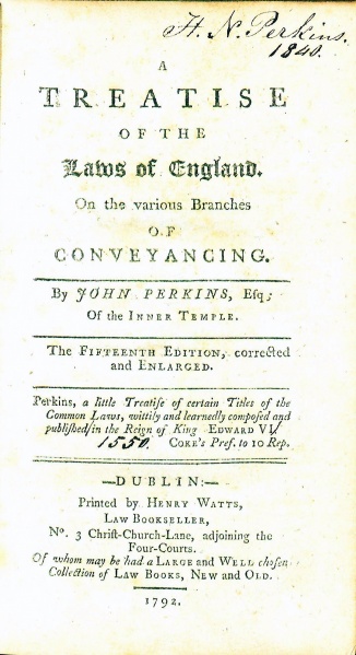 File:PerkinsTreatiseOfTheLaws1792 TitlePage.jpg