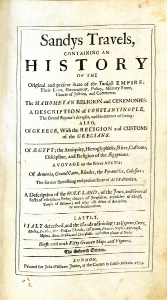 File:SandysTravels1673TitlePage.jpg