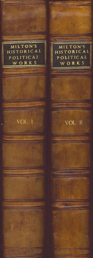 Milton's Historical and Political Works
