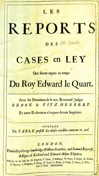 File:ReportsDesCasesArgueAndAdjudge1678v9TitlePage.jpg