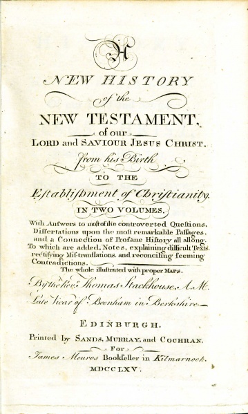 File:StackhouseHistoryOfNewTestament1765v1TitlePage.jpg