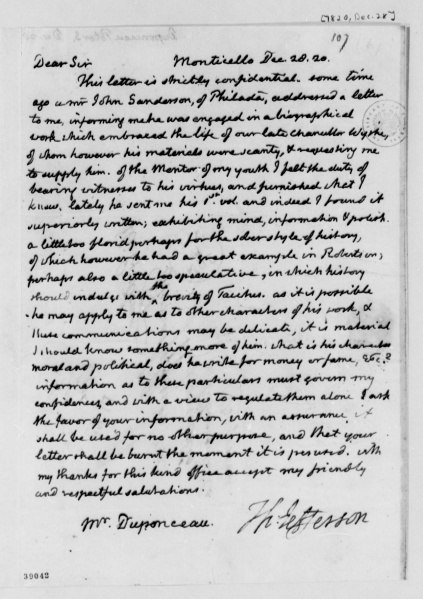 File:JeffersonToDuPonceau28December1820p1.jpg