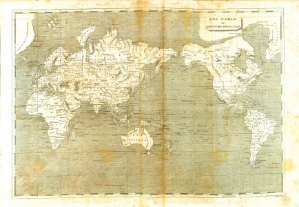 Map of the world.